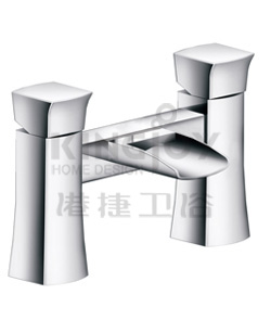 (KJ835N000) Two-handle bath mixer deck-mounted