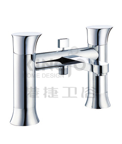 (KJ815M000) Two-handle deck bath/shower mixer