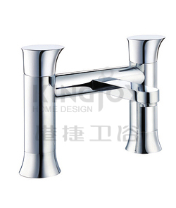 (KJ815N000) Two-handle deck bath/shower mixer