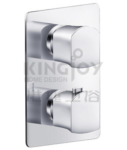 (KJ8354131) Wall thermostatic shower mixer 2-way diverter