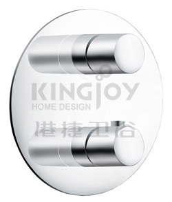 (KJ8374131) Wall thermostatic shower mixer 2-way diverter