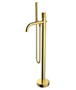 Single lever bath/shower mixer floor-mounted