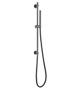 Slide rail set with hand shower and shower hose