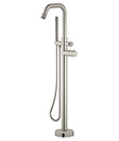 Thermostatic bath/shower mixer floor-mounted