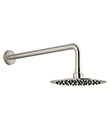 Wall shower arm with rainshower